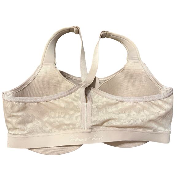 Victoria's Secret Blush Pink Leopard Print Incredible Knockout Ultra Max Bra 34D - Picture 4 of 9